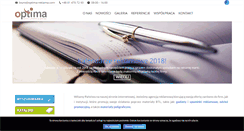 Desktop Screenshot of optima-reklama.com